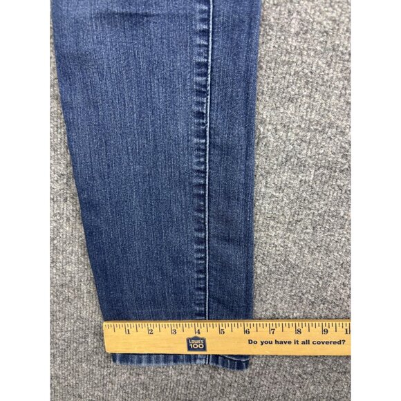 prAna Jeans Womens 8/29 Slim Straight Mid Rise Denim Stretch 5-Pocket - Picture 6 of 8